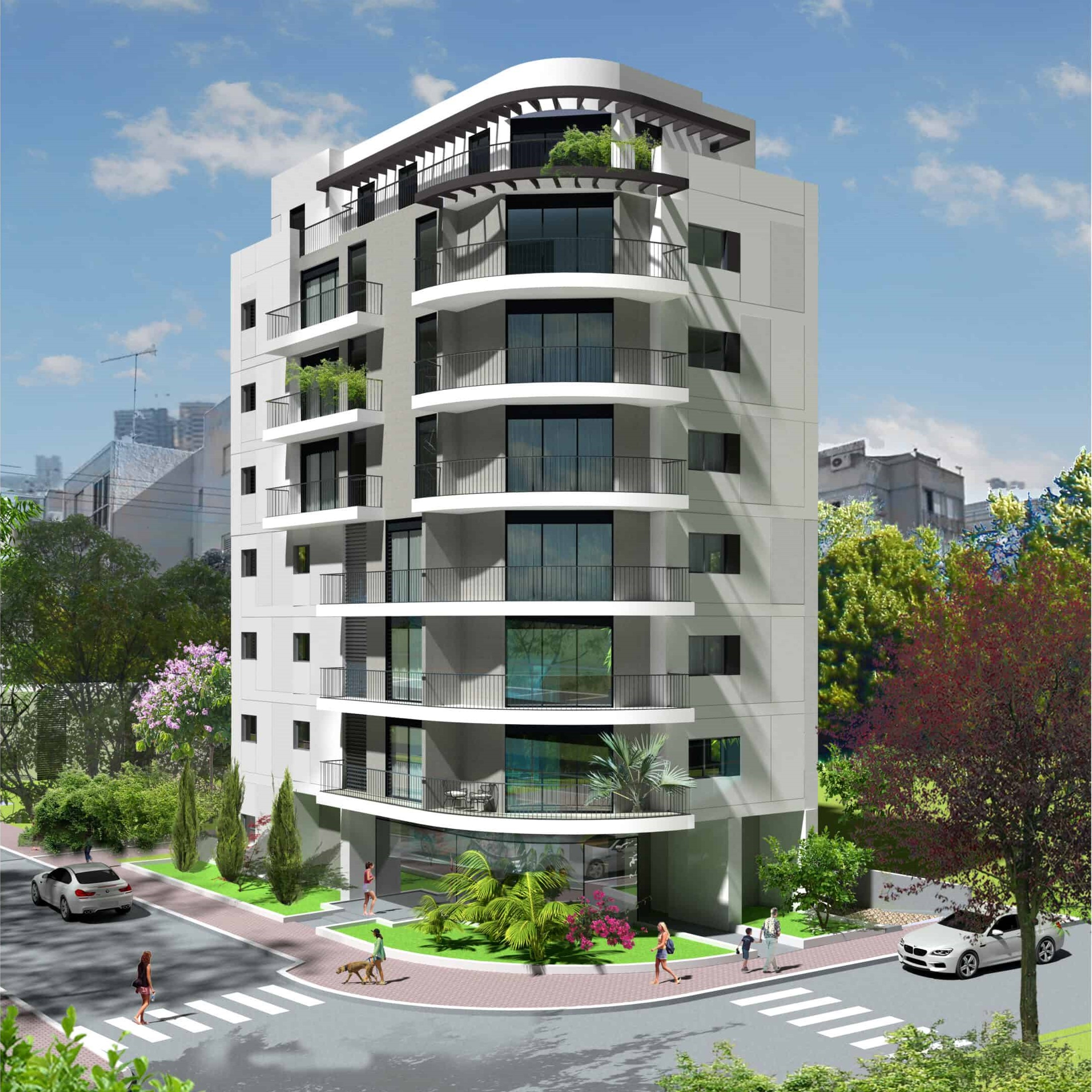 חד נס - רמת גן | פרויקט פינוי בינוי - ברון ושות'